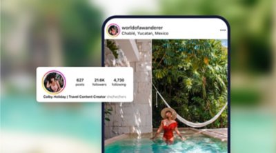  Post di Instagram pubblicato dall’influencer di viaggi Colby Holiday